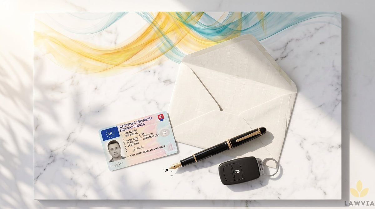 Lawvia: Driver's Licence Exchange in Slovakia